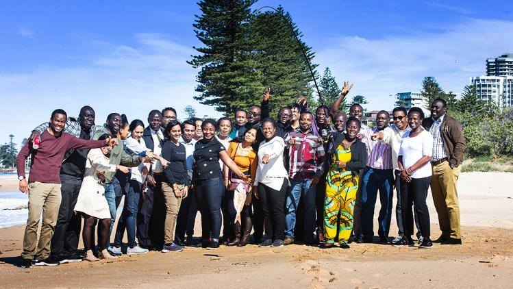 ANCORS field trip with 28 African participants