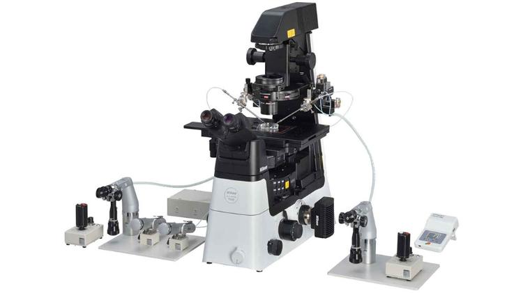 Nikon Eclipse Ti2-U and Microinjection System