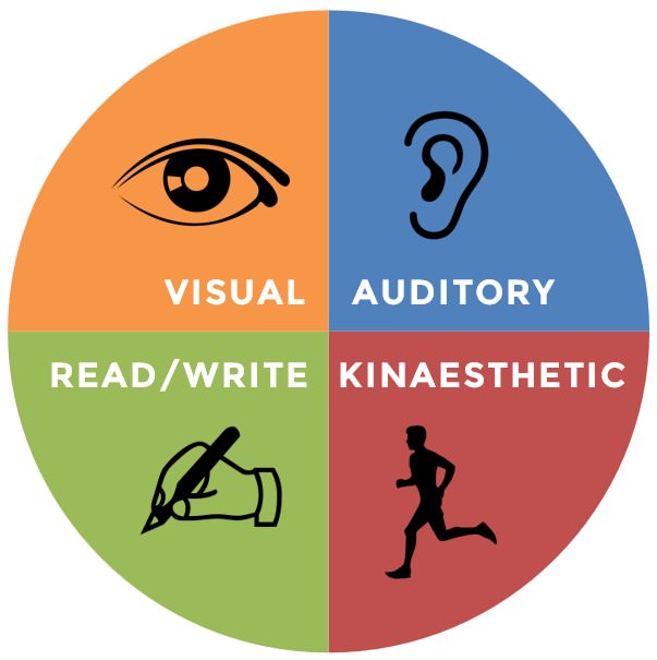 VARK (Visual, Auditory, Reading/Writing, Kinesthetic) Learning Styles Model