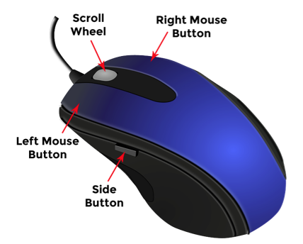 training virtual propeller Different buttons on a computer mouse - University of Wollongong – UOW