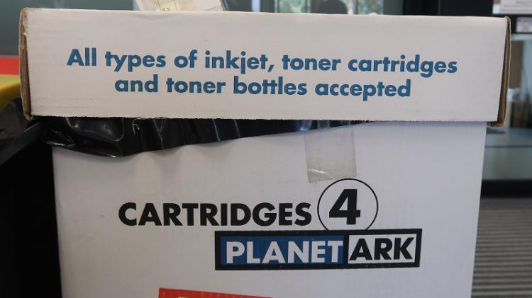 Print cartridge recycling planet ark box