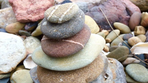 Image of a stack of rocks