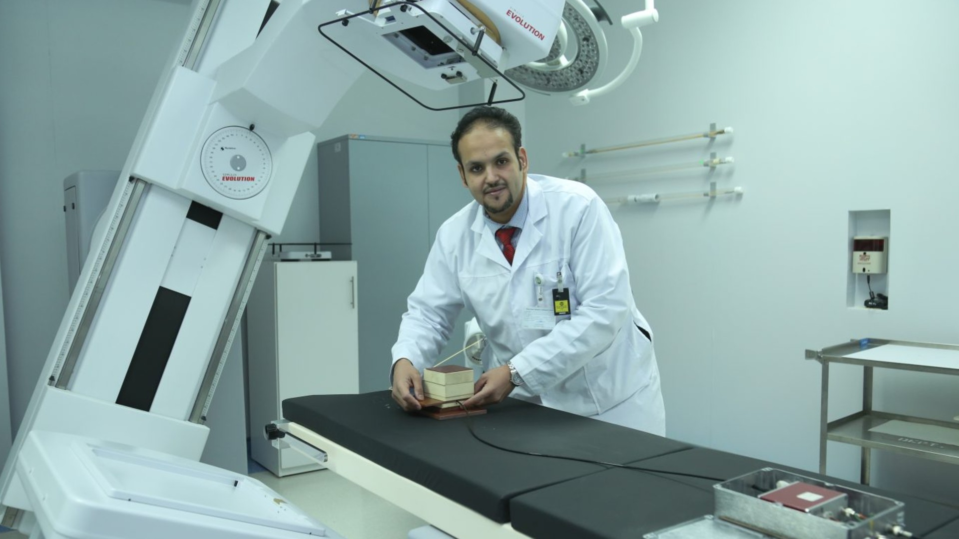 Centre for Medical Radiation Physics PhD candidate Mohammed Al Towairqi