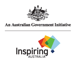 Australian Government Inspiring Australia Initiative logo