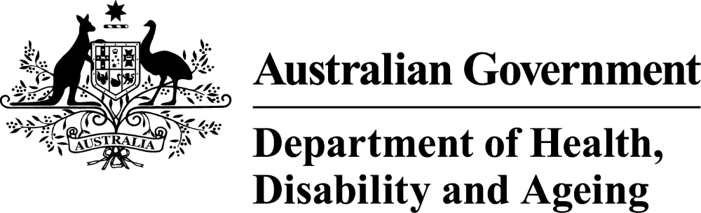 logo for Department of Health, Disability and Ageing