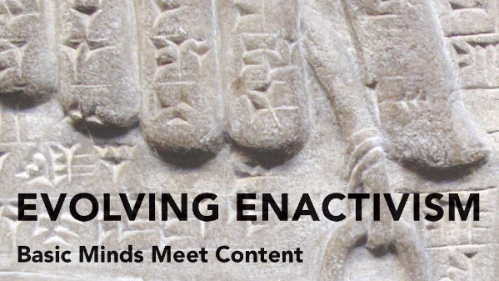 Book cover : Evolving Enactivism: Basic Minds Meet Content 