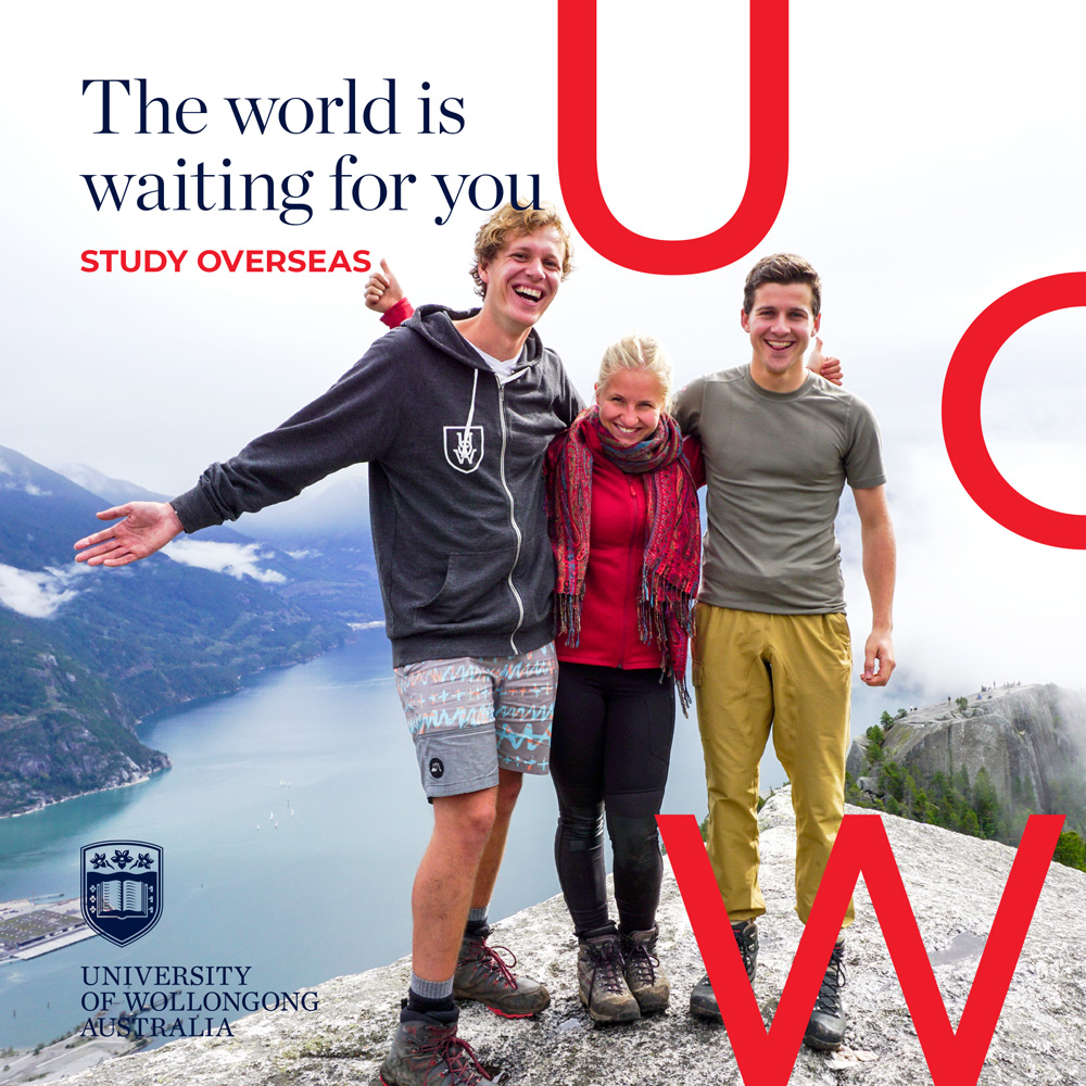 The world is waiting for you Study Overseas