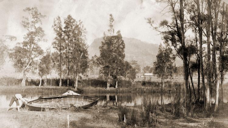 A vintage photograph of Fairy Creek in the Illawarra
