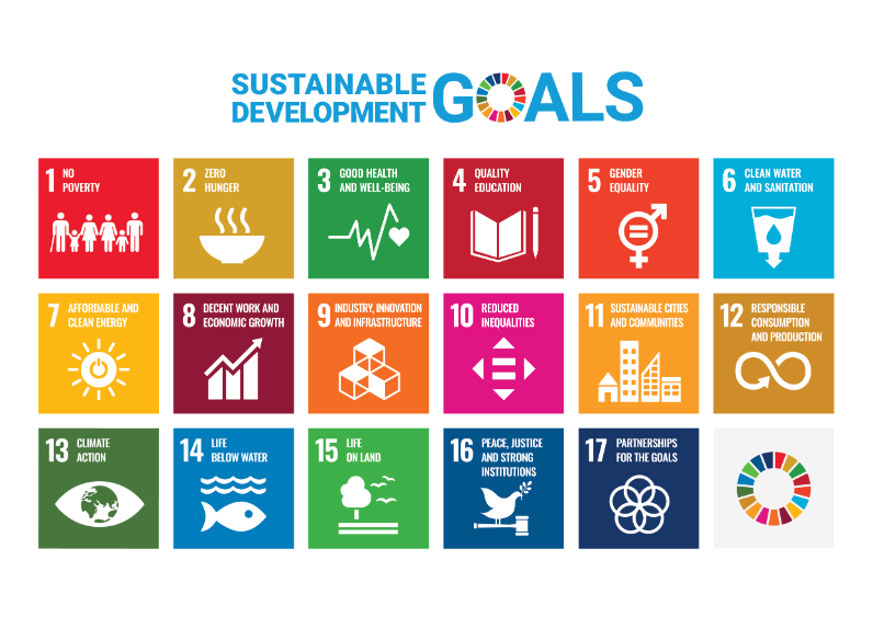 Sustainable development goals infograph