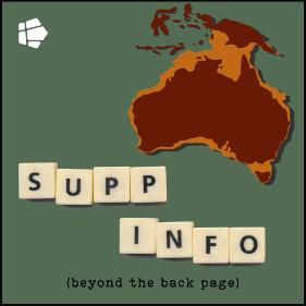 Supp Info beyond the back page podcast logo