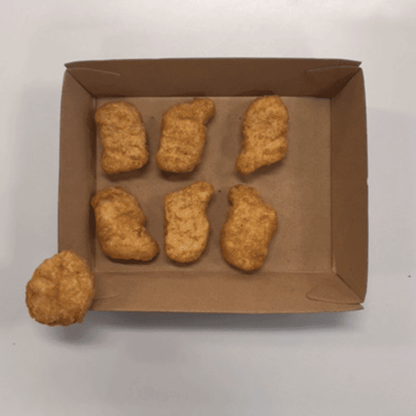 A gif of chicken nuggets