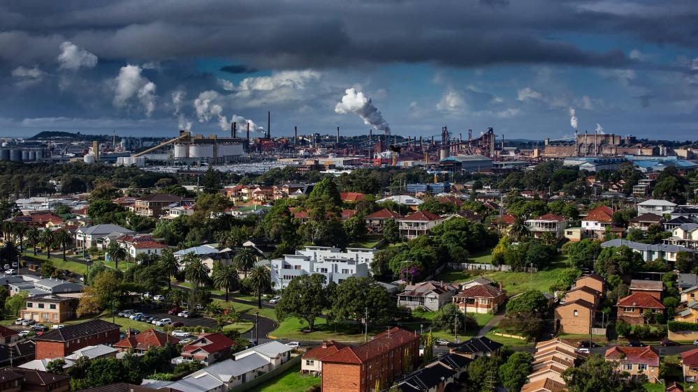 A picture of Wollongong's skyline. Photo: Paul Jones