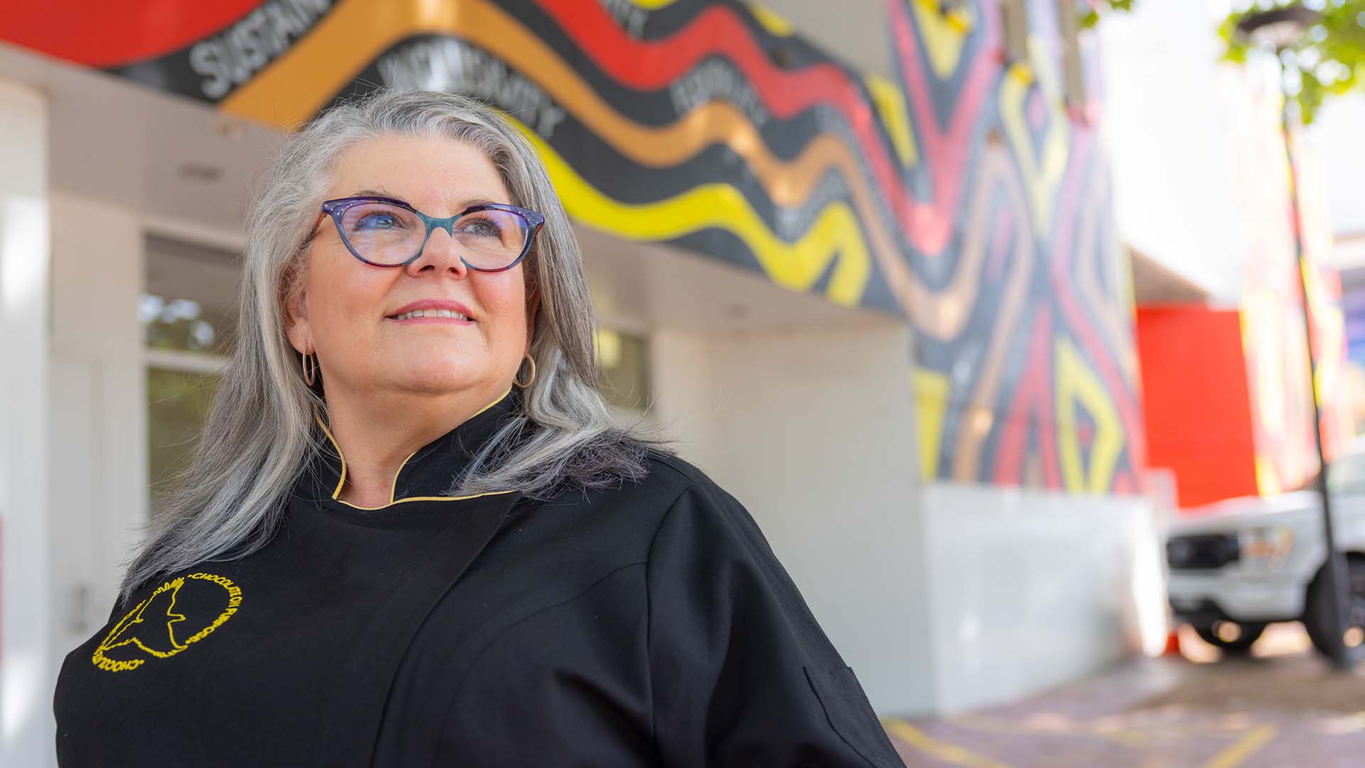 Indigenous entrepreneur Fiona Harrison's portrait
