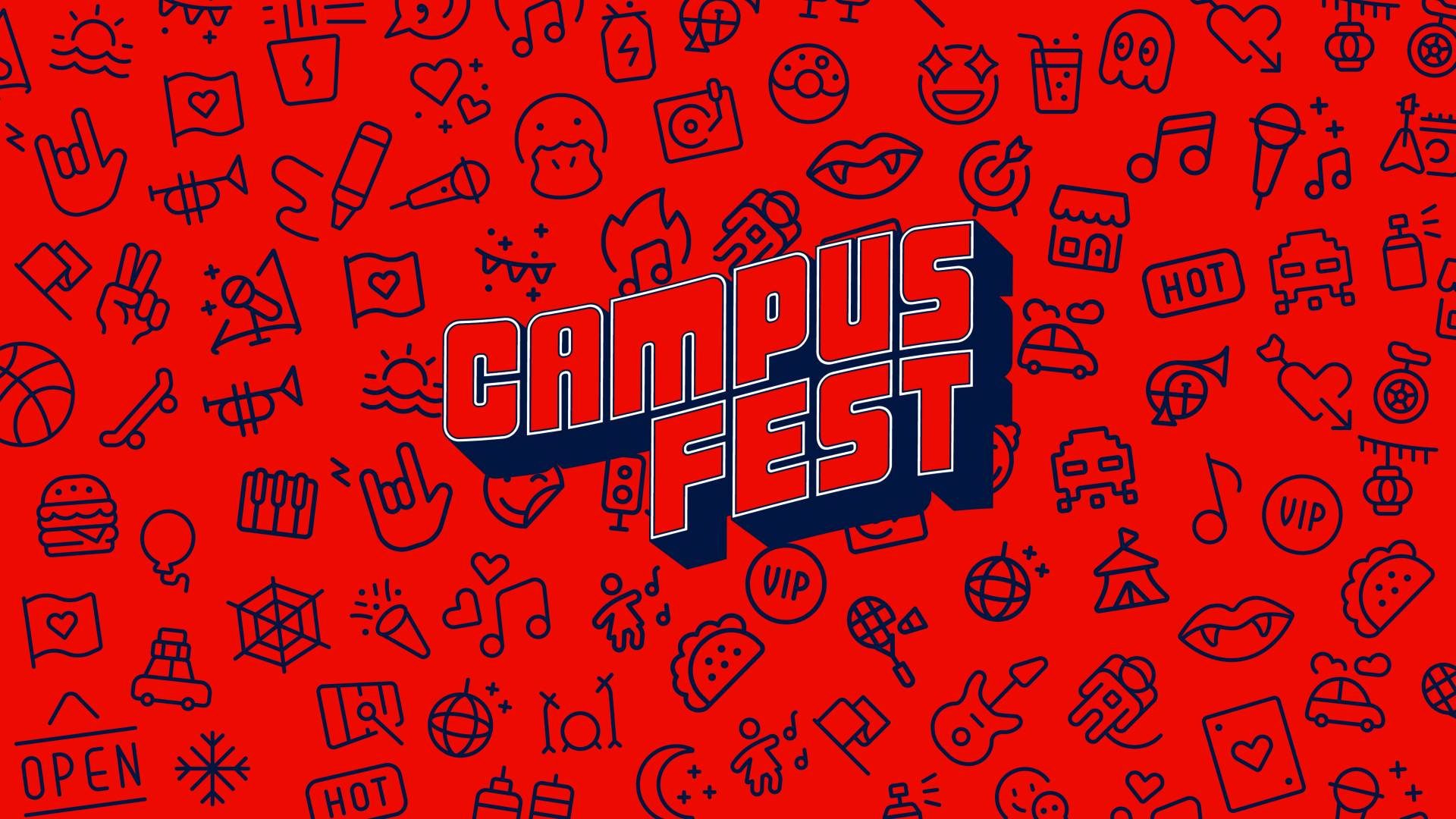 Campus Fest Event Banner