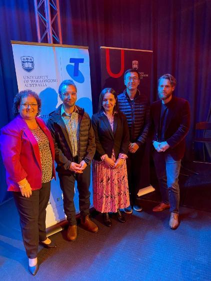 Panel from the July UOW Local Gong Talks on AI and Job Security