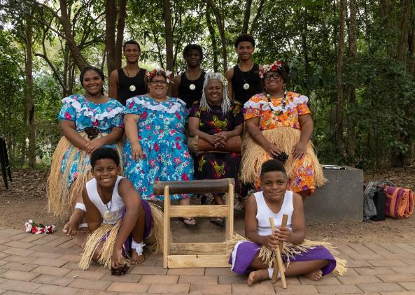 Torres Strait Islander Kebi Kub dancers