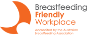Breastfeeding friendly workplace logo