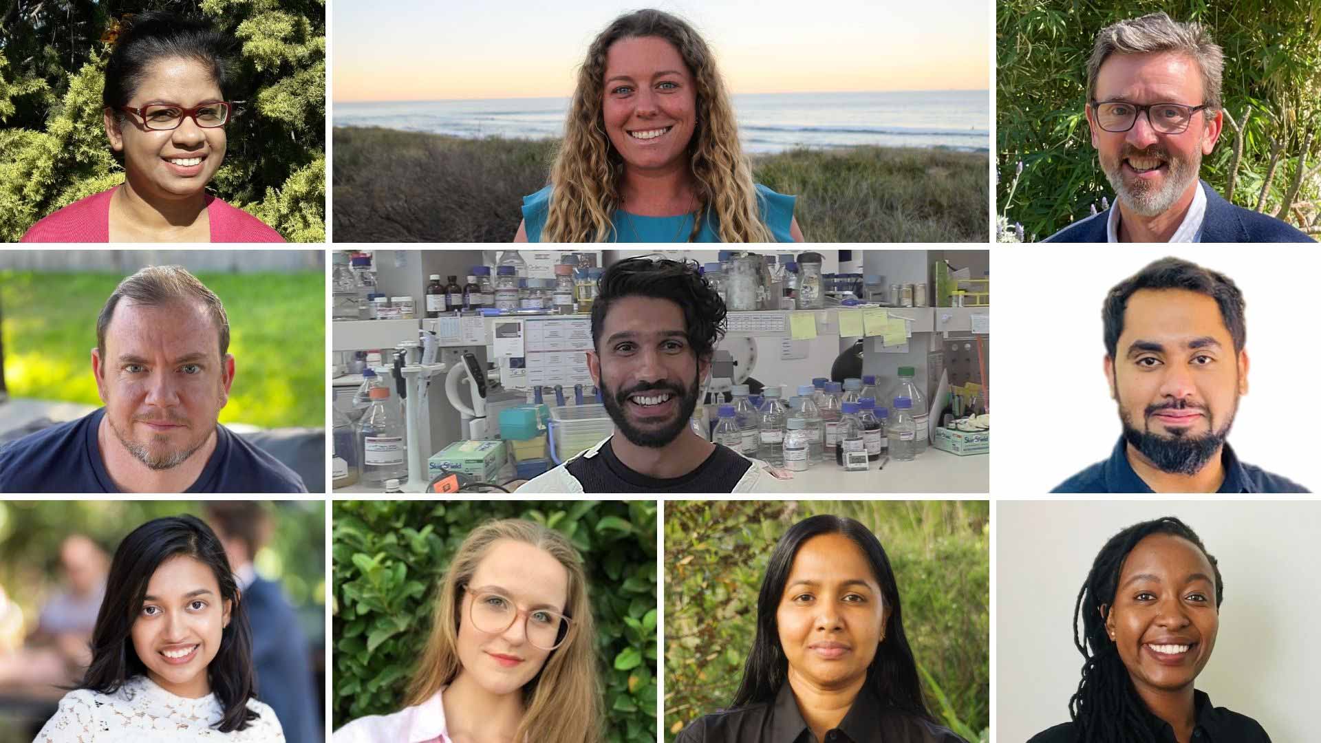 The 10 UOW PhD candidates selected as 2021 UOW Three Minute Thesis finalists