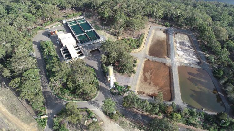 Shoalhaven Water's Bamarang Water Treatment Plant.