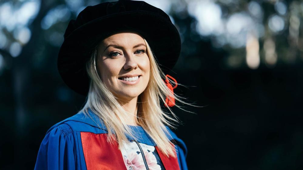 UOW graduate Dr Erin Twyford. Photo: Aristo Risi