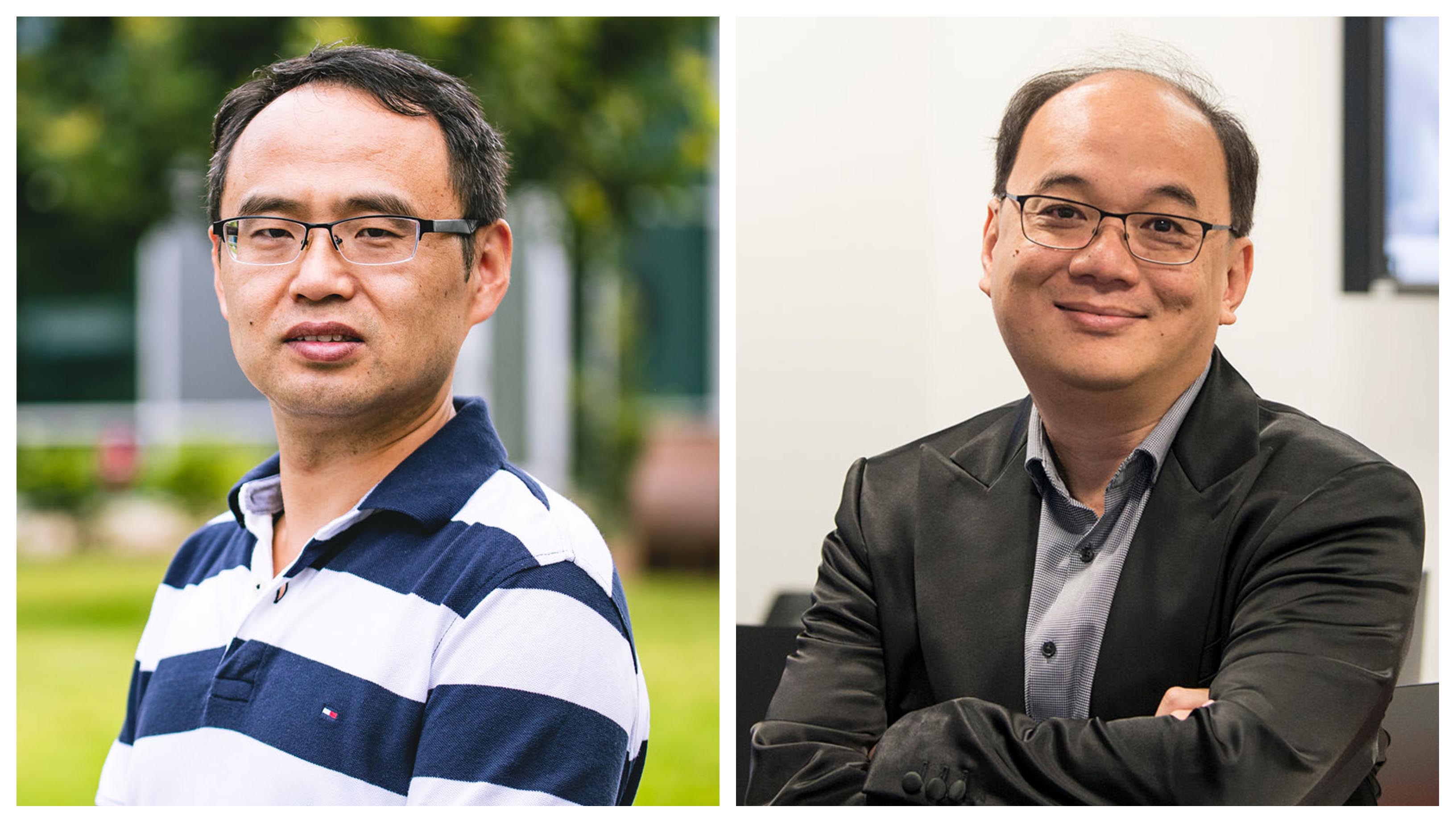 IEEE Fellows Professor Shujun Zhang and Senior Professor Willy Susilo