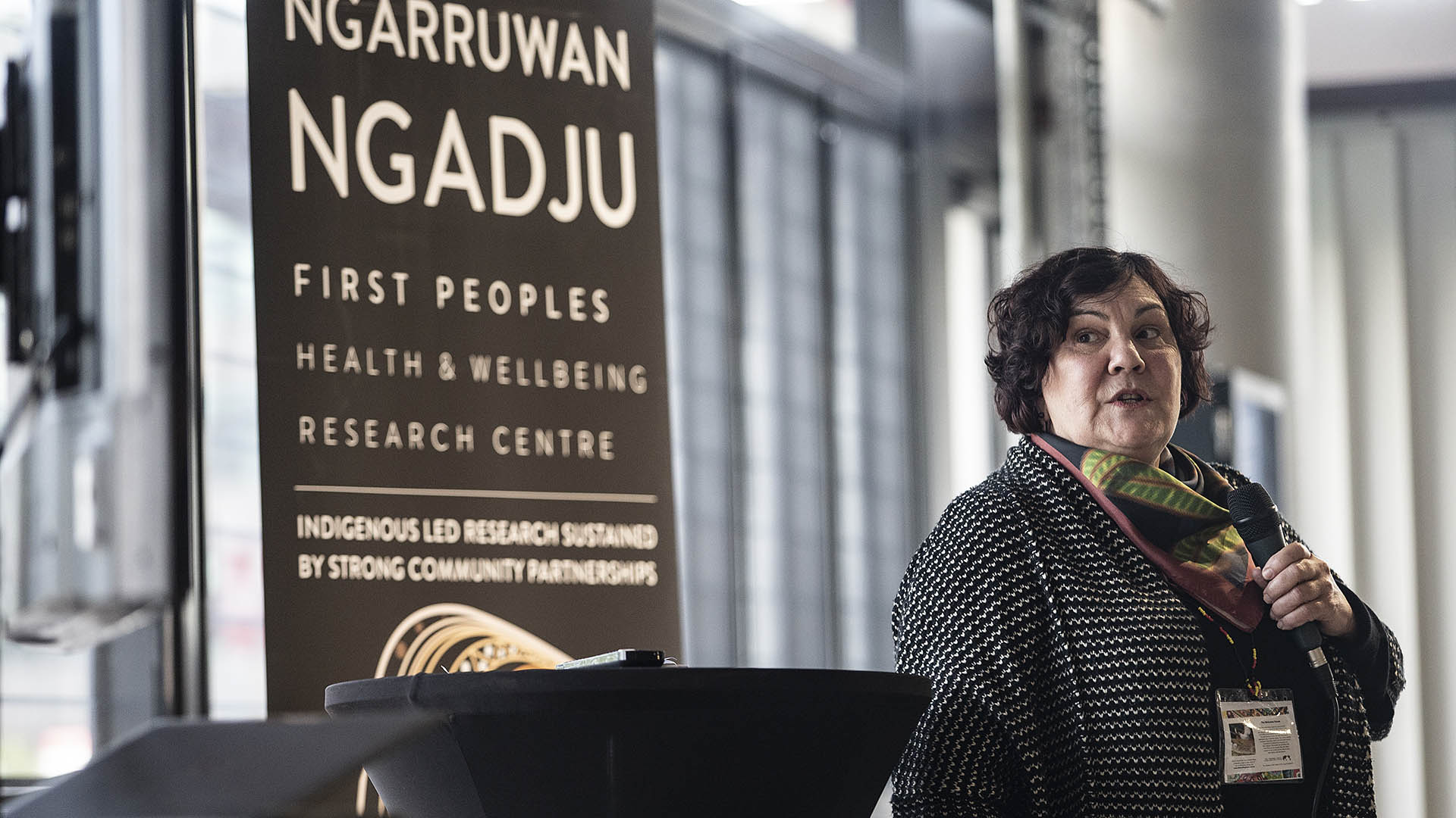 Professor Kathleen Clapham, founding Director of the Ngarruwan Ngadju: First People’s Health and Wellbeing Research Centre based within the Australian Health Services Research Institute at the University of Wollongong (UOW)