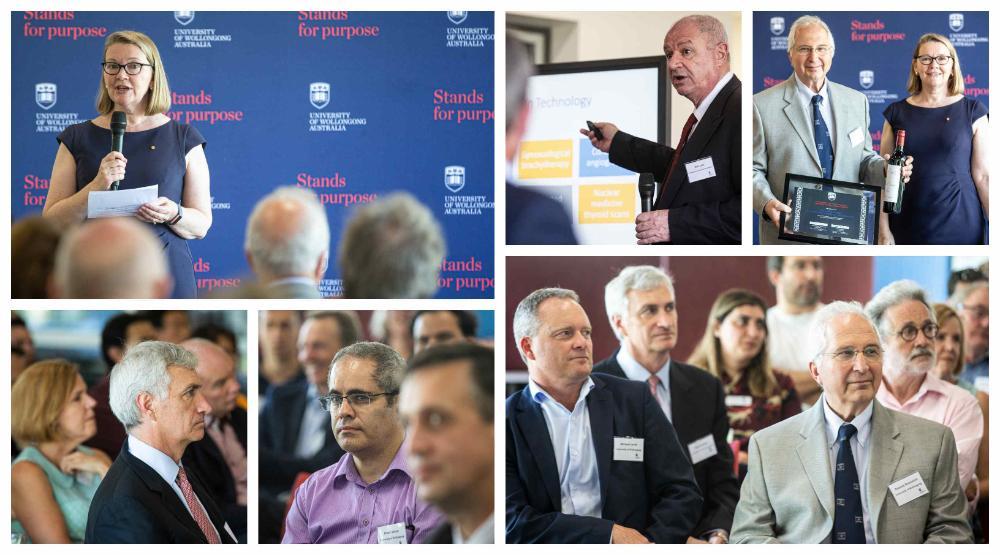 Scenes from the launch of the MOSkin commercialisation partnership with Electrogenics.