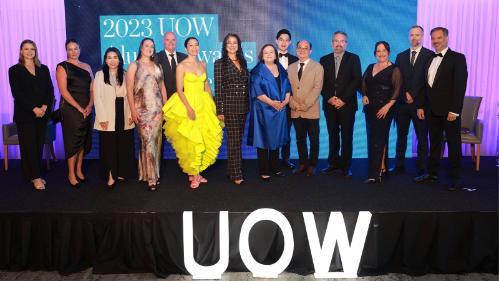 UOW Alumni Awards Gala 2023_group photo