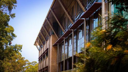 An image of a building on UOW's Wollongong Campus. Photo: Paul Jones