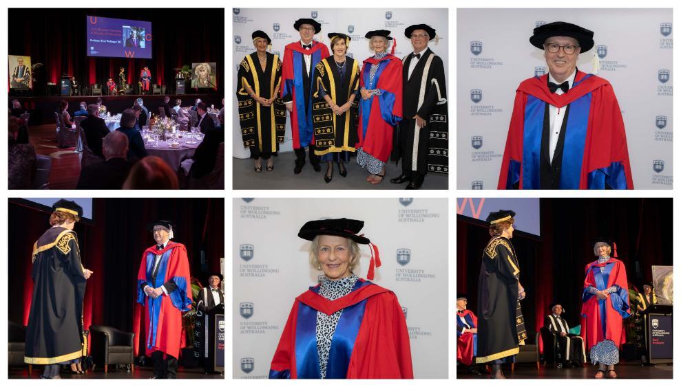 The achievements and contributions of the University of Wollongong’s departing Vice-Chancellor and former Chancellor were honoured during a farewell dinner on Friday 21 May 2021