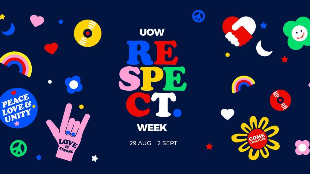 UOW Respect Week poster