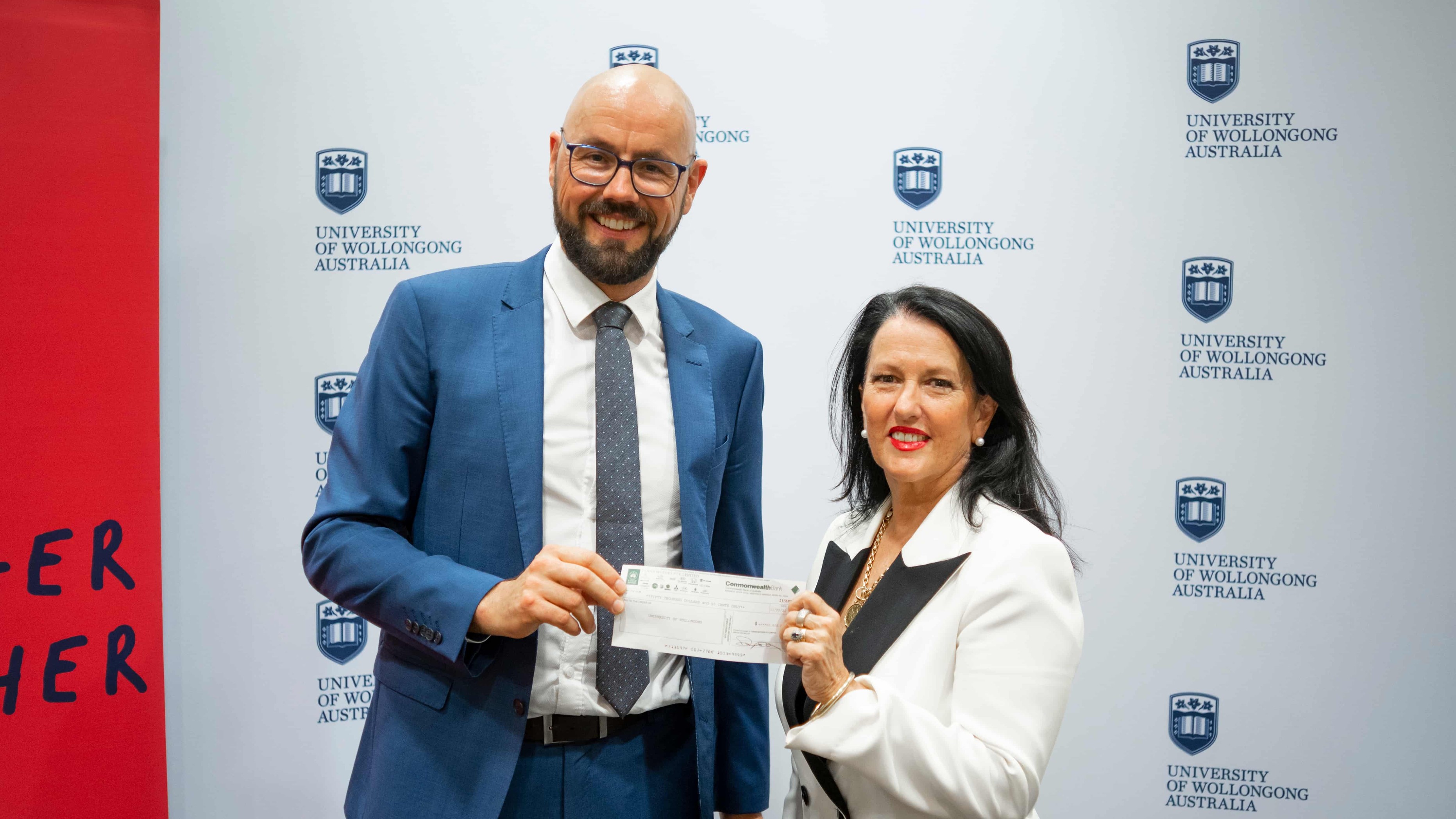 UOW receives funding from Michael Tynan Memorial Challenge