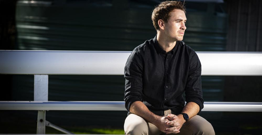 UOW PhD student Matthew Schweickle. Photo: Paul Jones