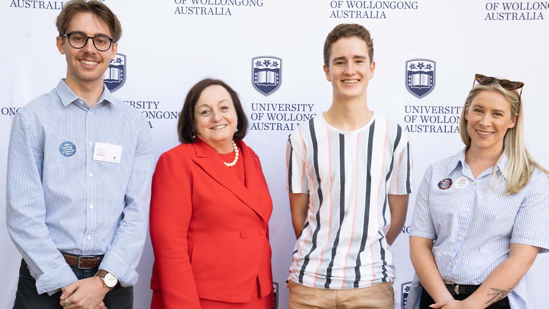 VC with UOW scholars